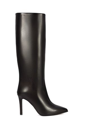 Black leather high boot FRANCO RUSSO | 3560NAPPANERO